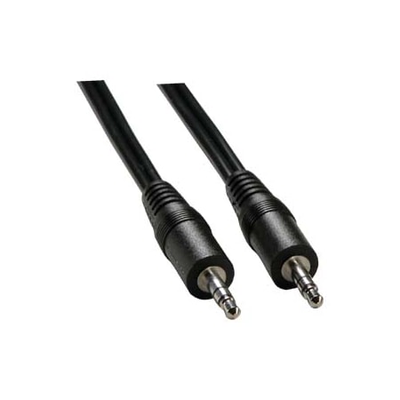 Stereo(3.5mm) M/M Speaker/Headset Cable- 6Ft